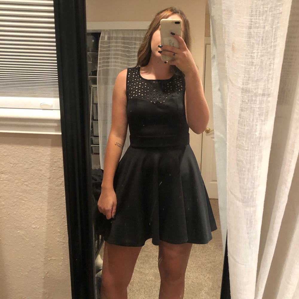 Black formal dress from Macy’s